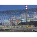 Space Frame Arch Coal Storage